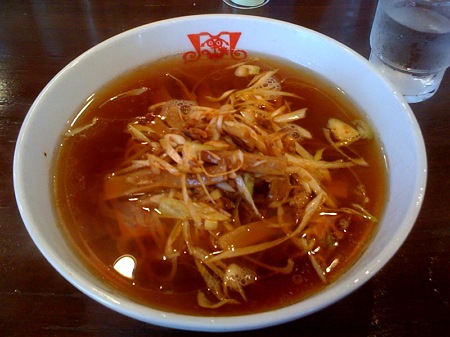ピリｶﾗねぎらうめん