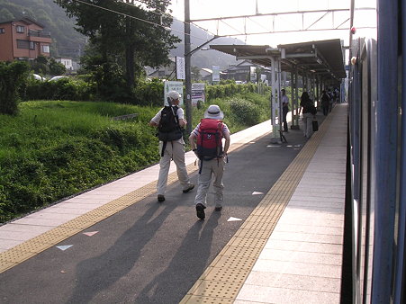 藤野駅ホーム