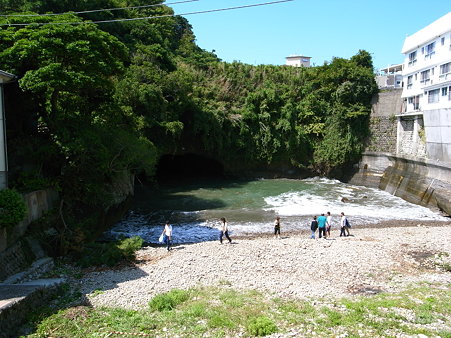 堂ヶ島天窓洞公園の洞窟