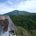 Photos: 豊礼の湯から小国富士を望む