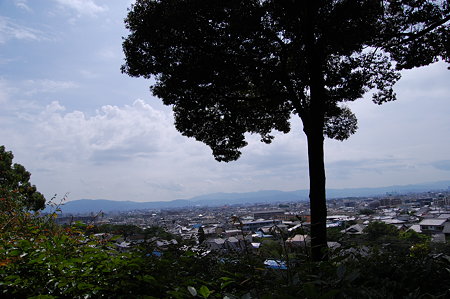 鈴虫寺からの眺め
