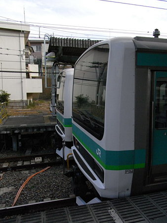 E231系常磐線(取手駅)