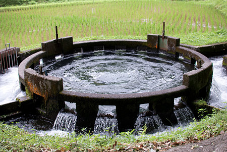 円形分水　２