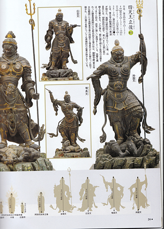 四天王立像