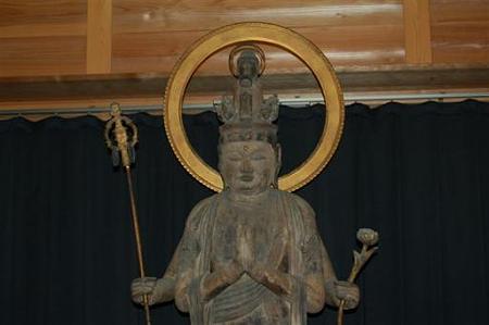 滋賀穴太の里 盛安寺秘仏十一面観音立像