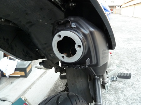 KLX140マフラー 013