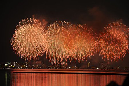 諏訪湖花火2009