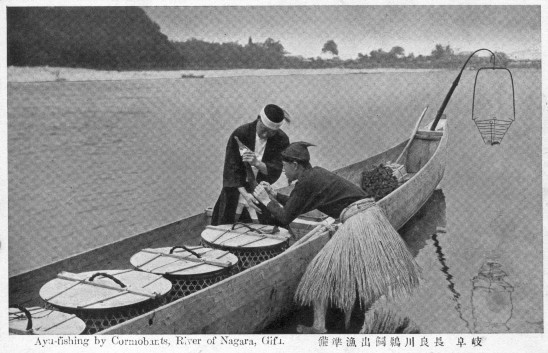 長良川鵜飼出漁準備