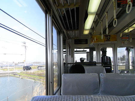 関西本線の車窓