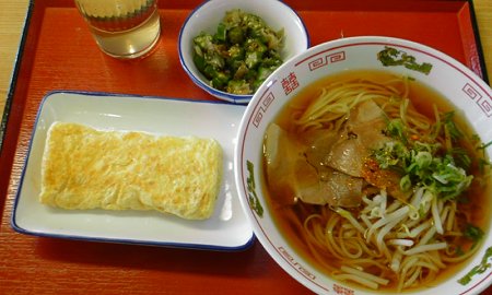 ○○食堂中華そば