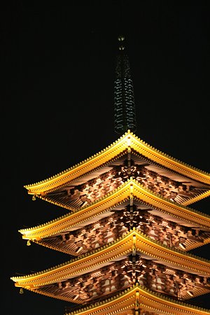 2009.06.27　浅草寺　五重塔