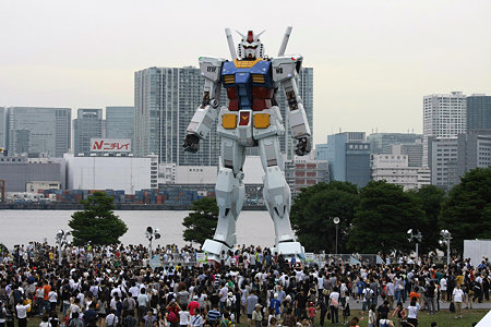2009.07.11　潮風公園　太陽広場　ガンダム