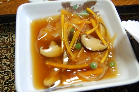 甘酢かけ白身魚
