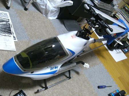 ローターもヒロボー純正に交換